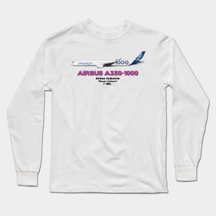 Airbus A350-1000 - Airbus Industrie "House Colours" Long Sleeve T-Shirt